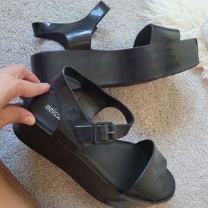Melissa Black Sandals
